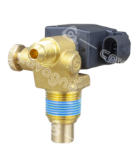 Solenoid service valve